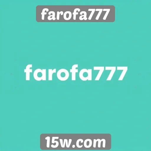 História e evolução do site farofa777